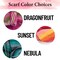 Learn to Knit Scarf Kit with Yarn, Needles & Step-by-Step Video Tutorials (Nebula)